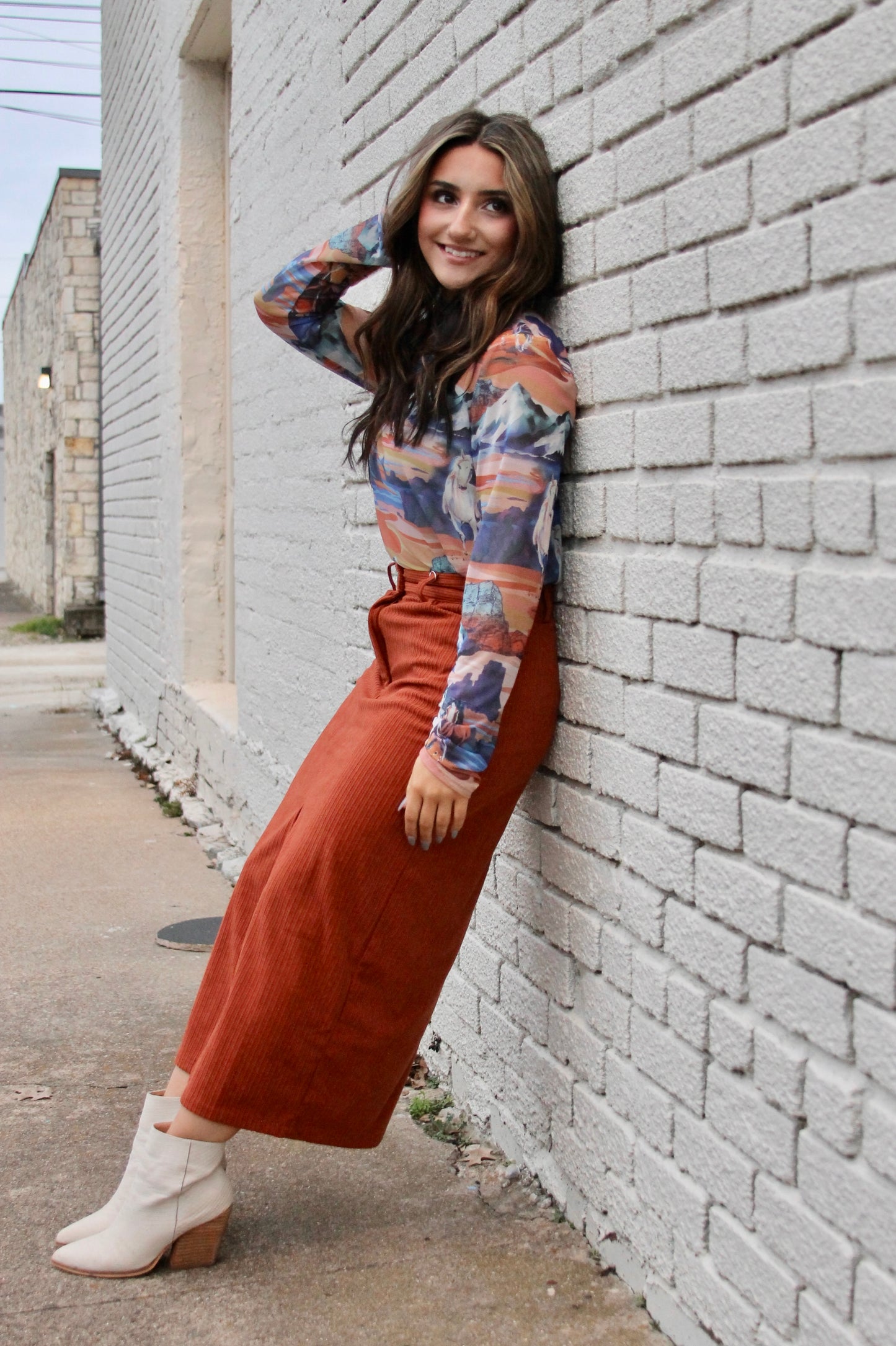 The Kate Corduroy Skirt