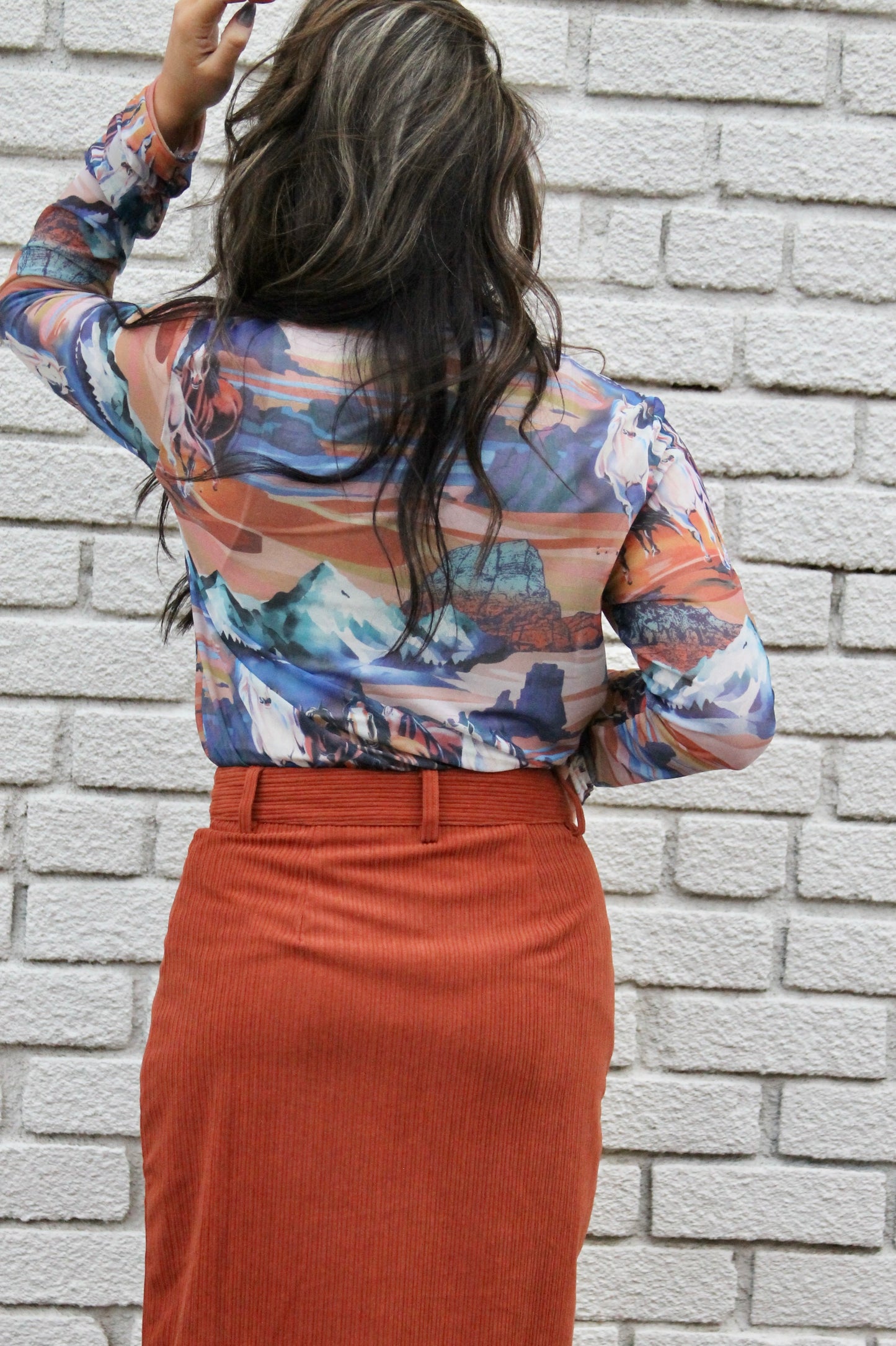 The Kate Corduroy Skirt