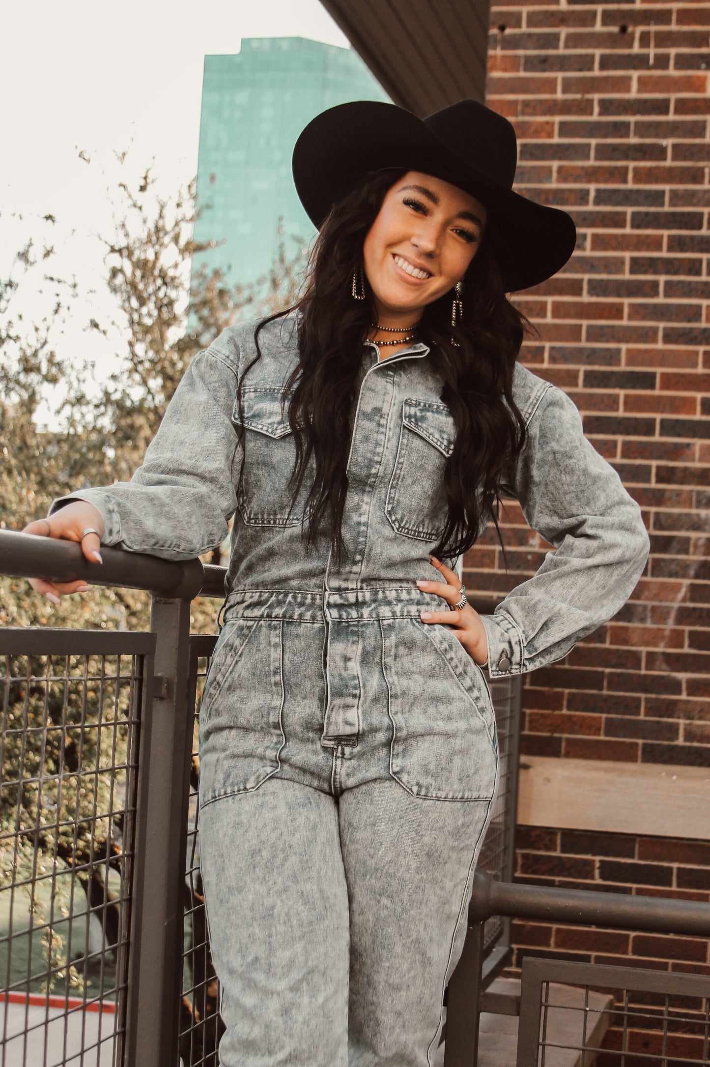 The Denim Jumpsuit