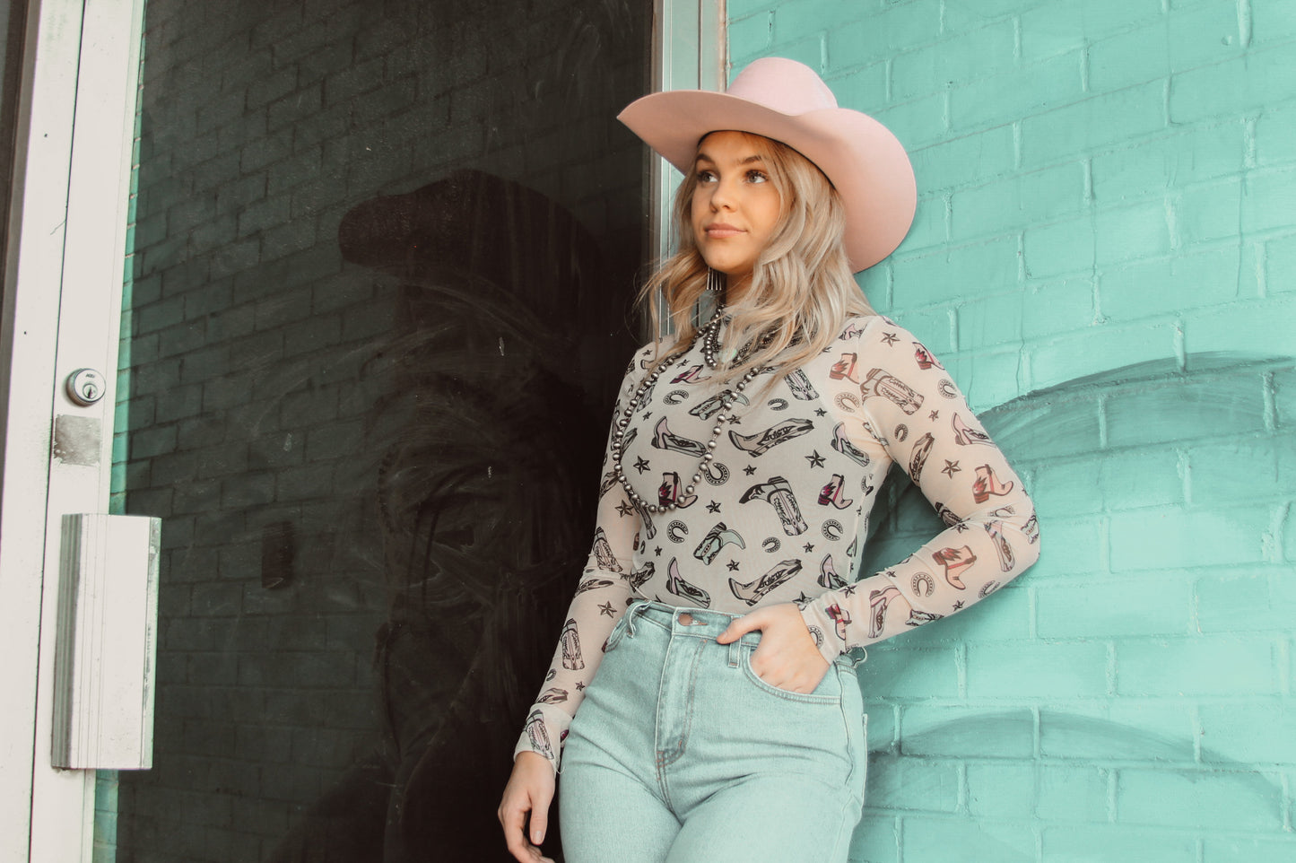 The Cowgirl Boot Bodysuit