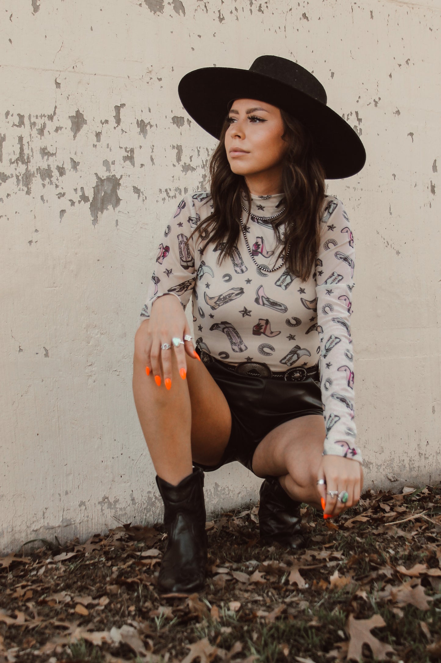 The Cowgirl Boot Bodysuit