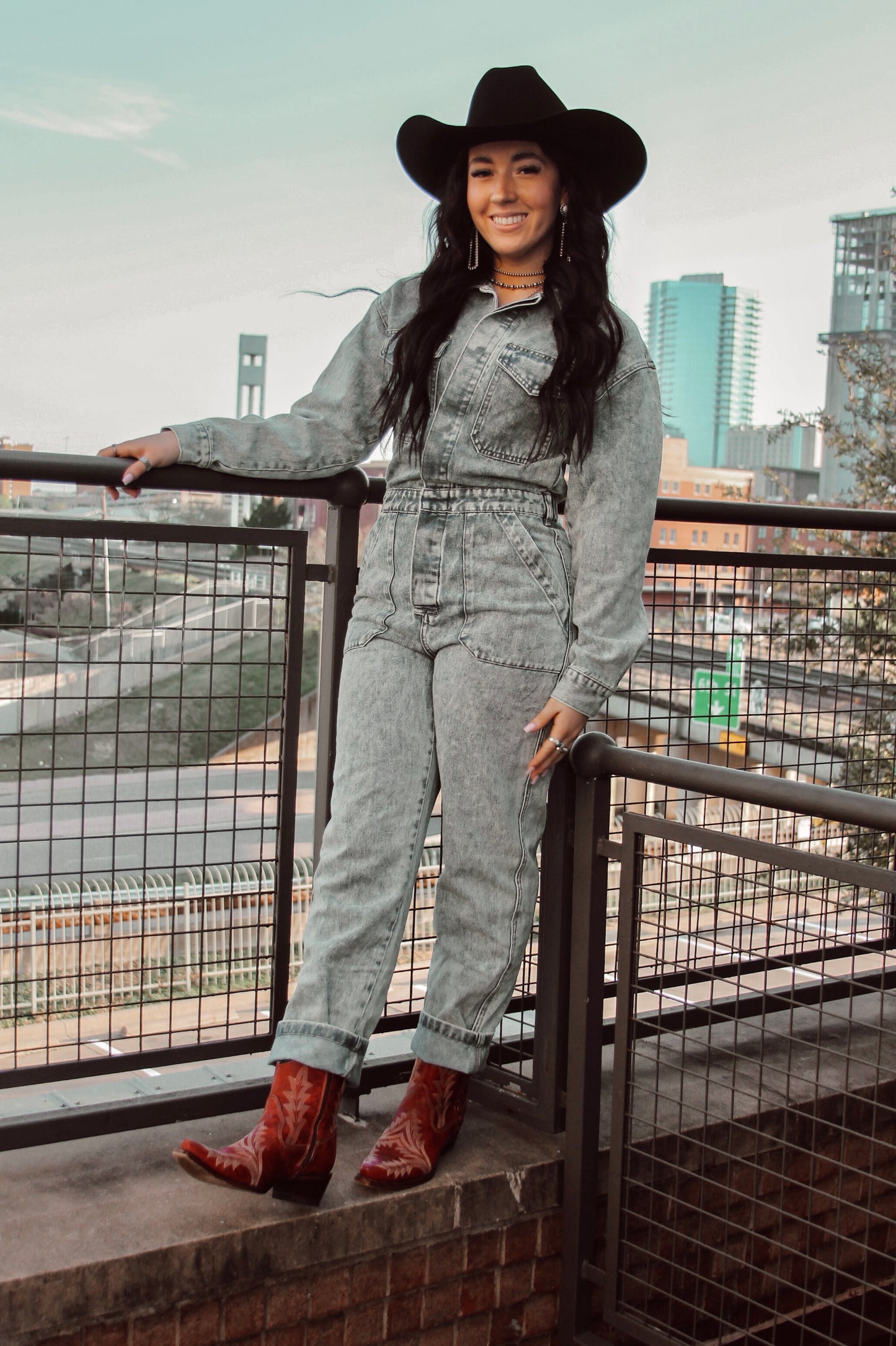 The Denim Jumpsuit